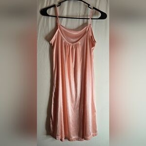 Peach lovely slip dress